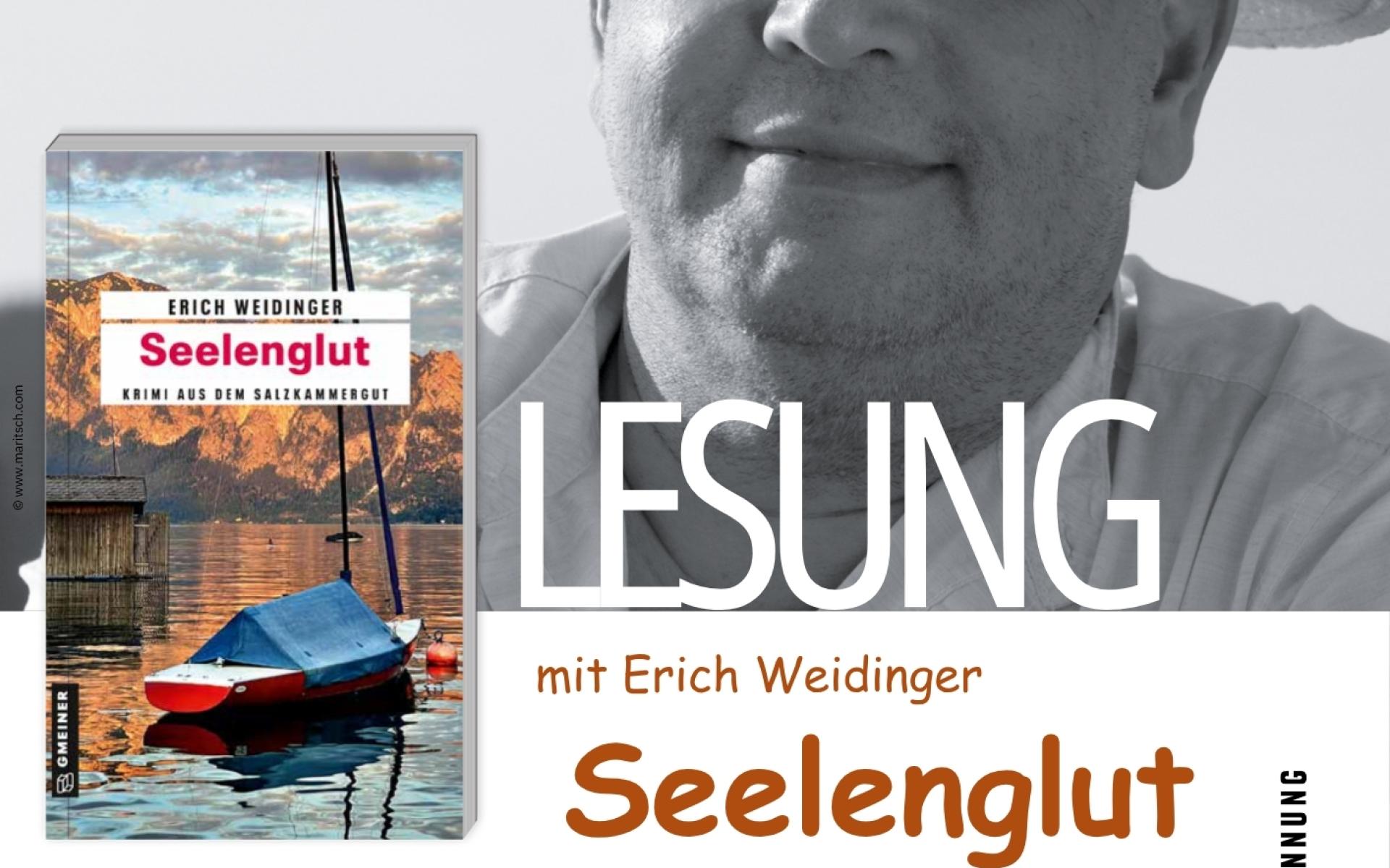 Erich Weidinger mit Buch