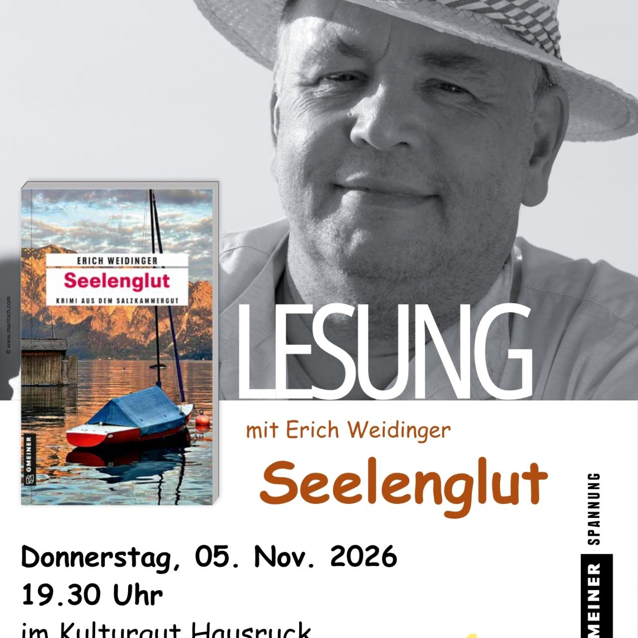 Erich Weidinger mit Buch