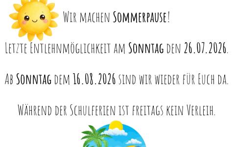 Sommerpause 2026